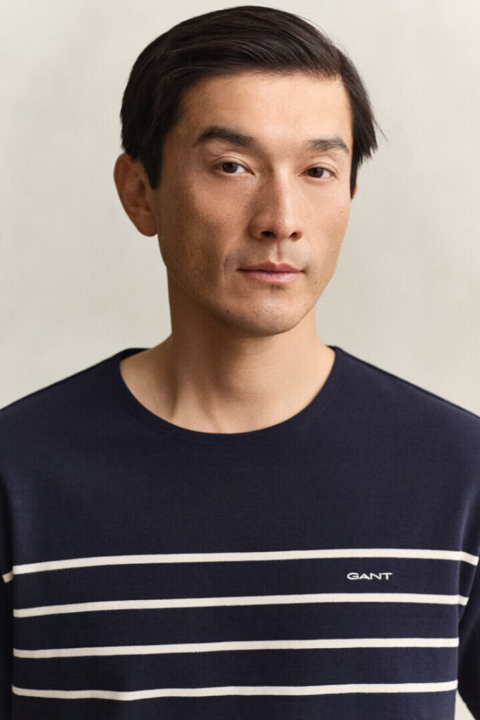 Placed Stripe T-Shirt Placed Stripe T-Shirt