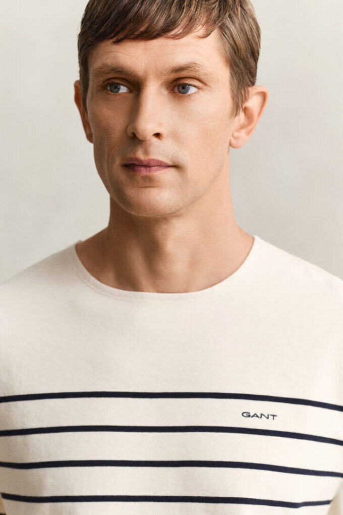 Placed Stripe T-Shirt Placed Stripe T-Shirt
