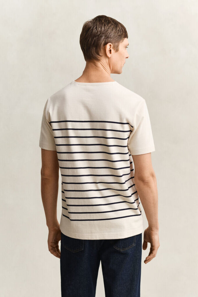 Placed Stripe T-Shirt Placed Stripe T-Shirt