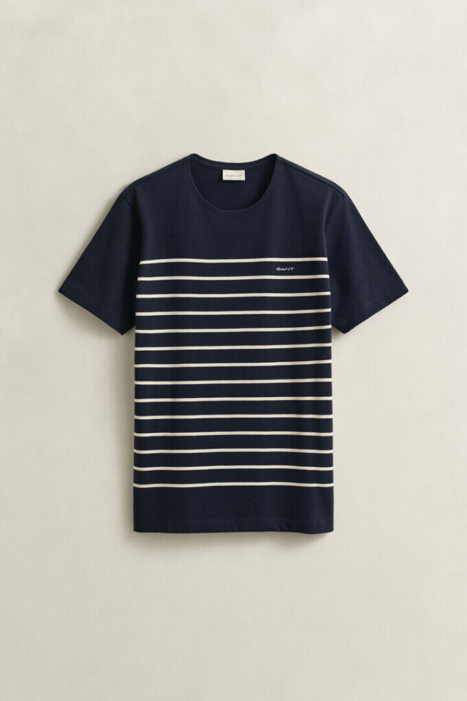 Placed Stripe T-Shirt Placed Stripe T-Shirt