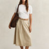 Pleated Chino Skirt Pleated Chino Skirt
