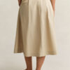 Pleated Chino Skirt Pleated Chino Skirt