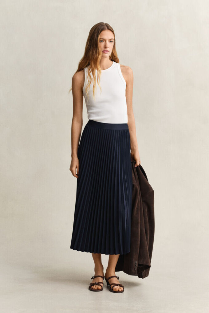 Pleated Midi Skirt Pleated Midi Skirt
