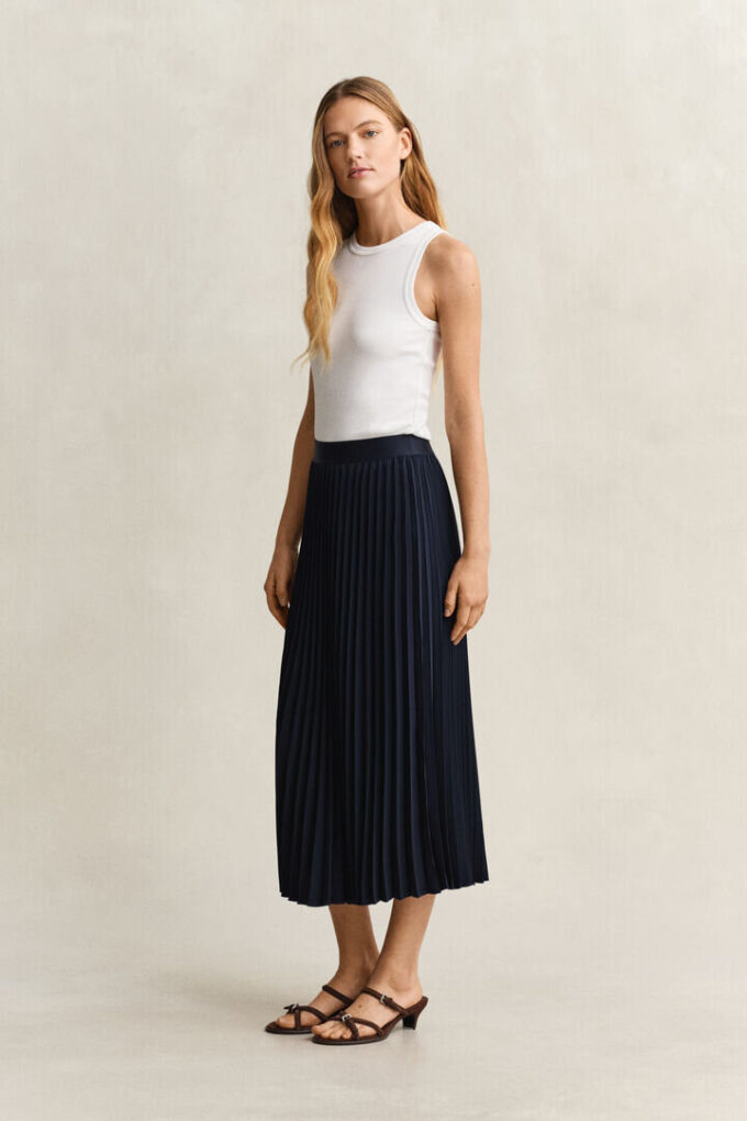 Pleated Midi Skirt Pleated Midi Skirt