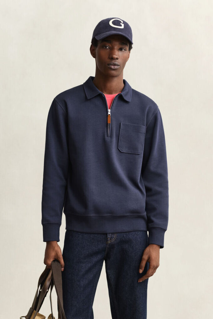 Ponte Di Roma Half-Zip Sweatshirt Ponte Di Roma Half-Zip Sweatshirt