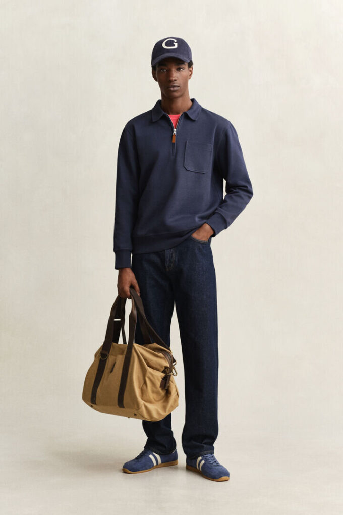 Ponte Di Roma Half-Zip Sweatshirt Ponte Di Roma Half-Zip Sweatshirt