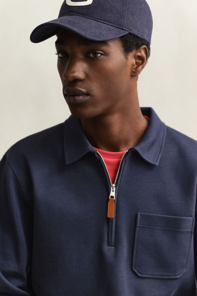Ponte Di Roma Half-Zip Sweatshirt Ponte Di Roma Half-Zip Sweatshirt