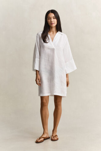 Popover Linen Dress Popover Linen Dress