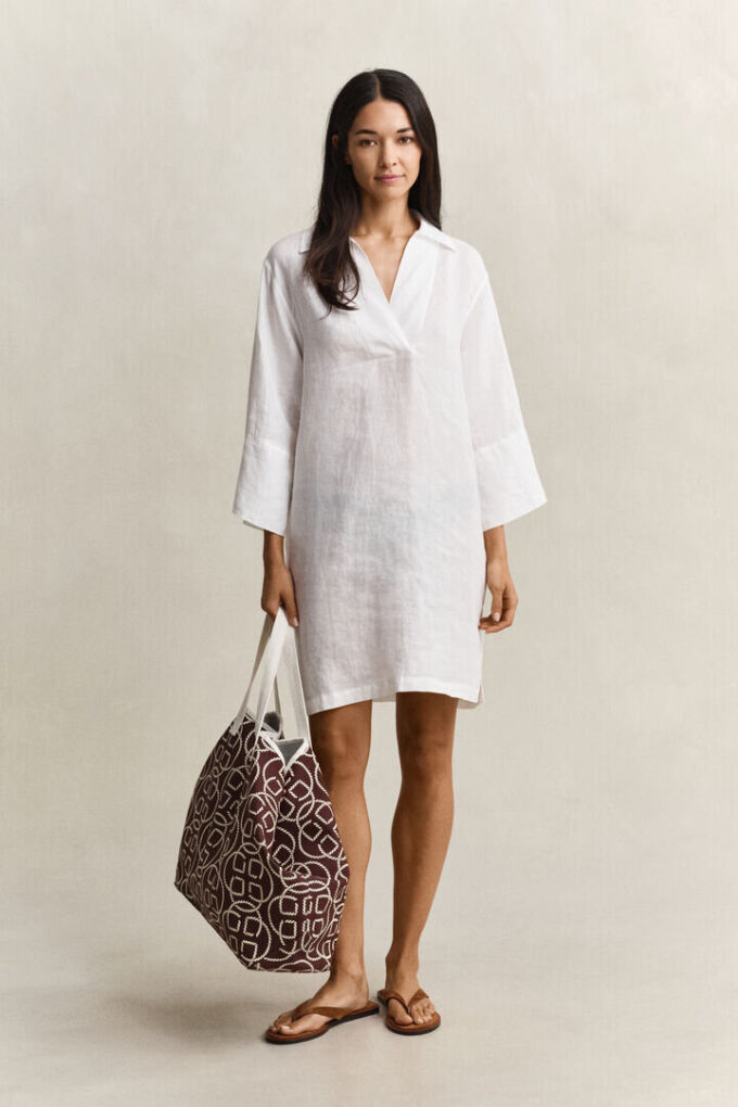 Popover Linen Dress Popover Linen Dress