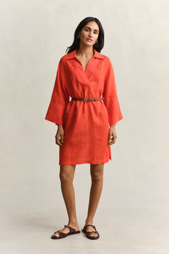 Popover Linen Dress Popover Linen Dress