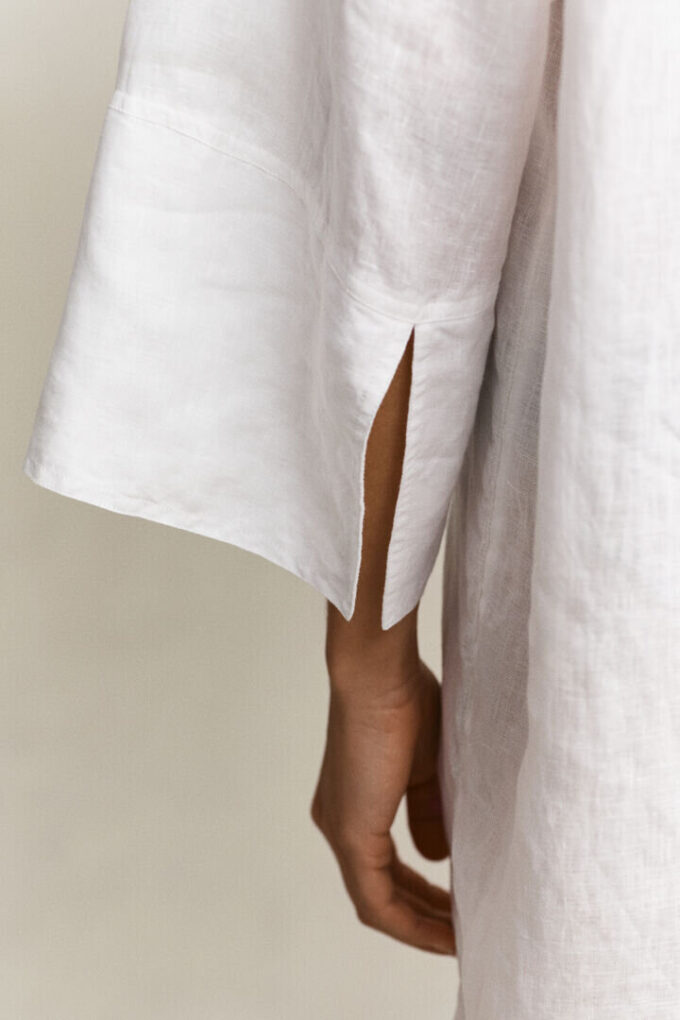 Popover Linen Dress Popover Linen Dress