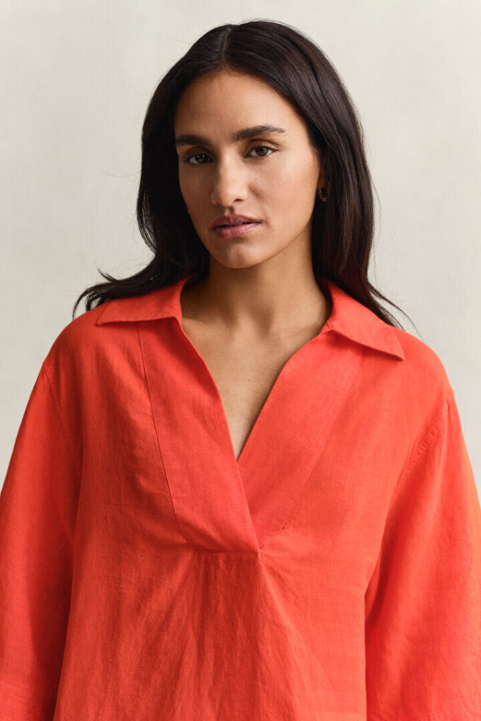Popover Linen Dress Popover Linen Dress