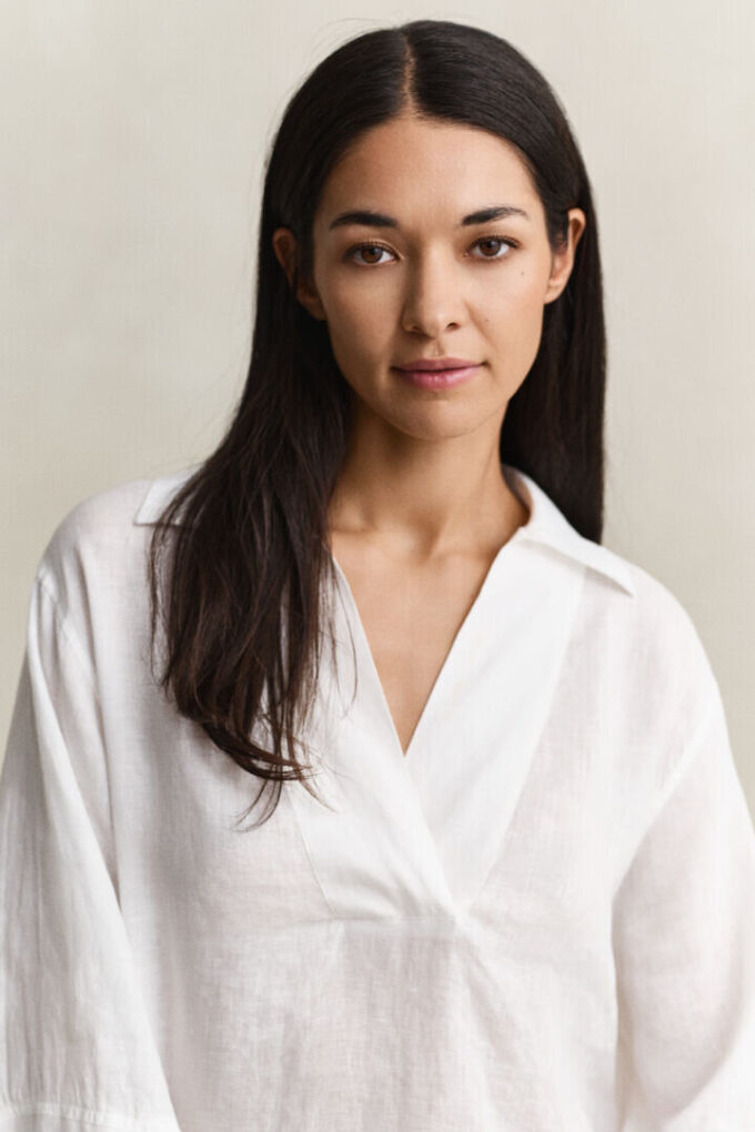 Popover Linen Dress Popover Linen Dress
