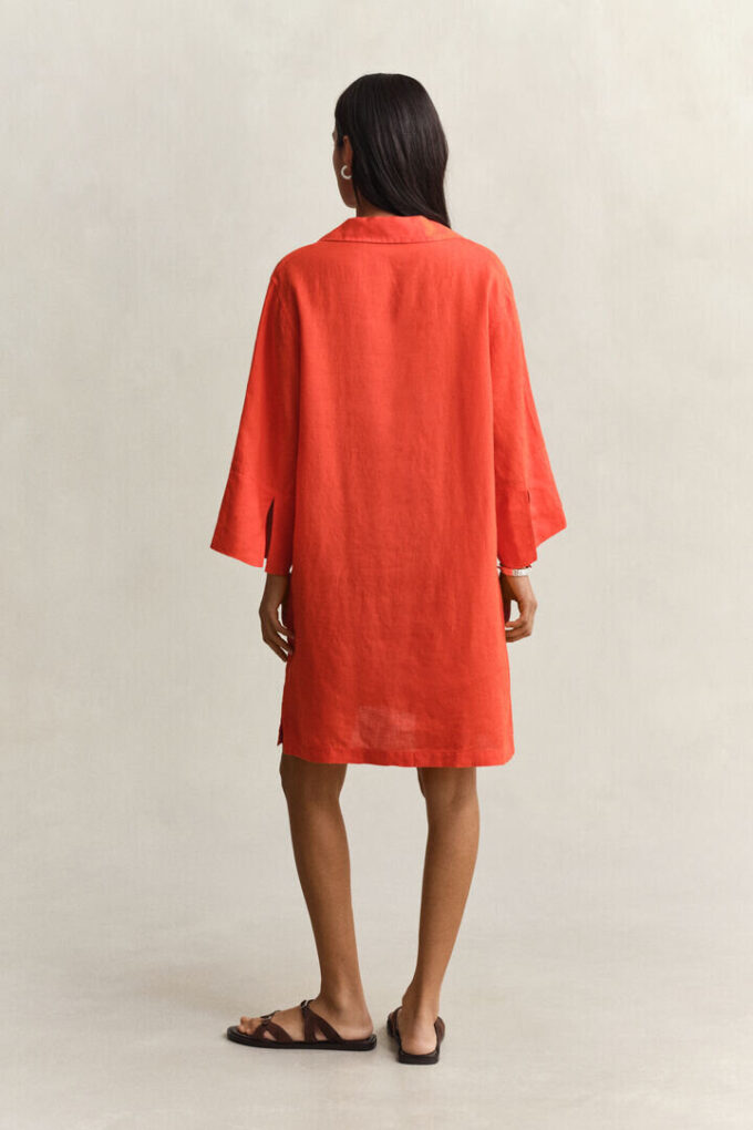 Popover Linen Dress Popover Linen Dress
