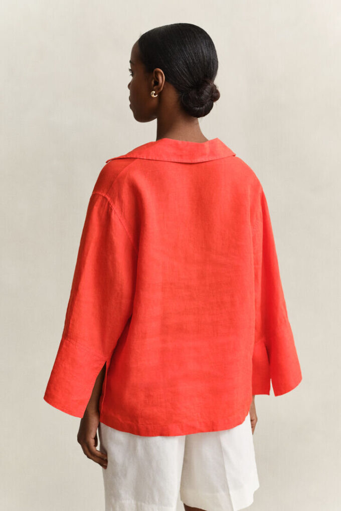 Popover Linen Shirt Popover Linen Shirt