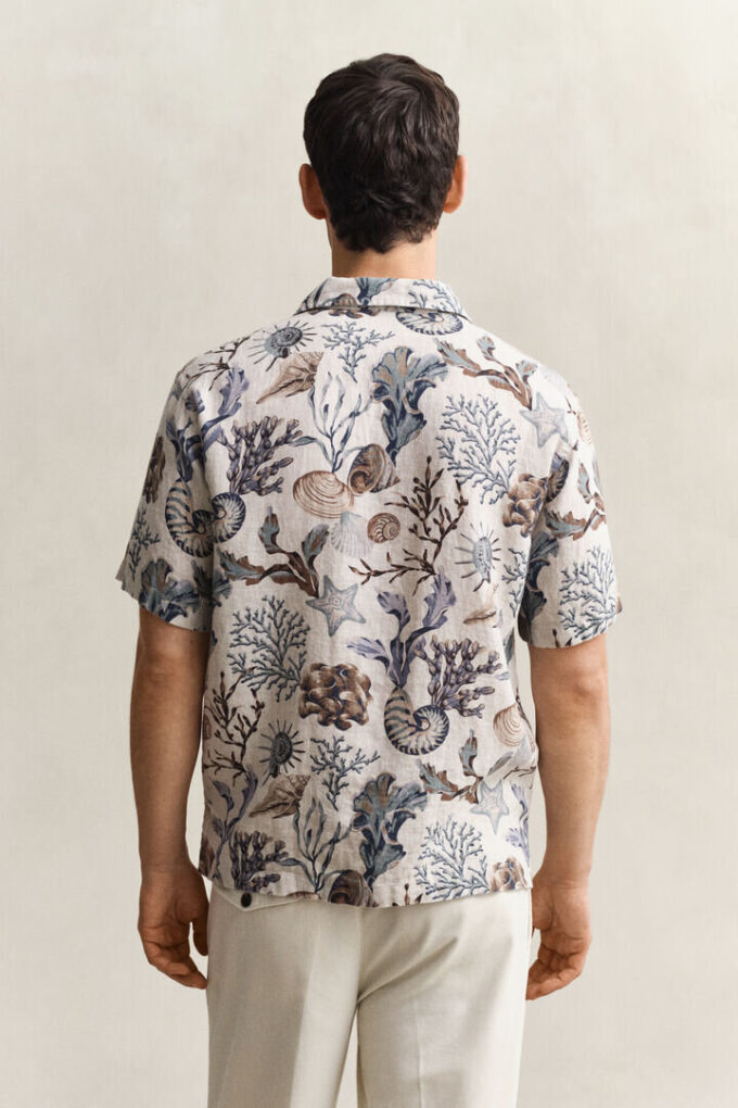 Printed Linen Shirt Printed Linen Shirt