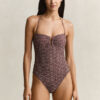 Printed Padded Swimsuit Printed Padded Swimsuit