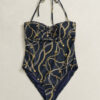 Printed Padded Swimsuit Printed Padded Swimsuit