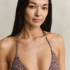 Printed Padded Triangle Bikini Top Printed Padded Triangle Bikini Top