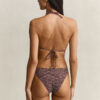Printed Padded Triangle Bikini Top Printed Padded Triangle Bikini Top