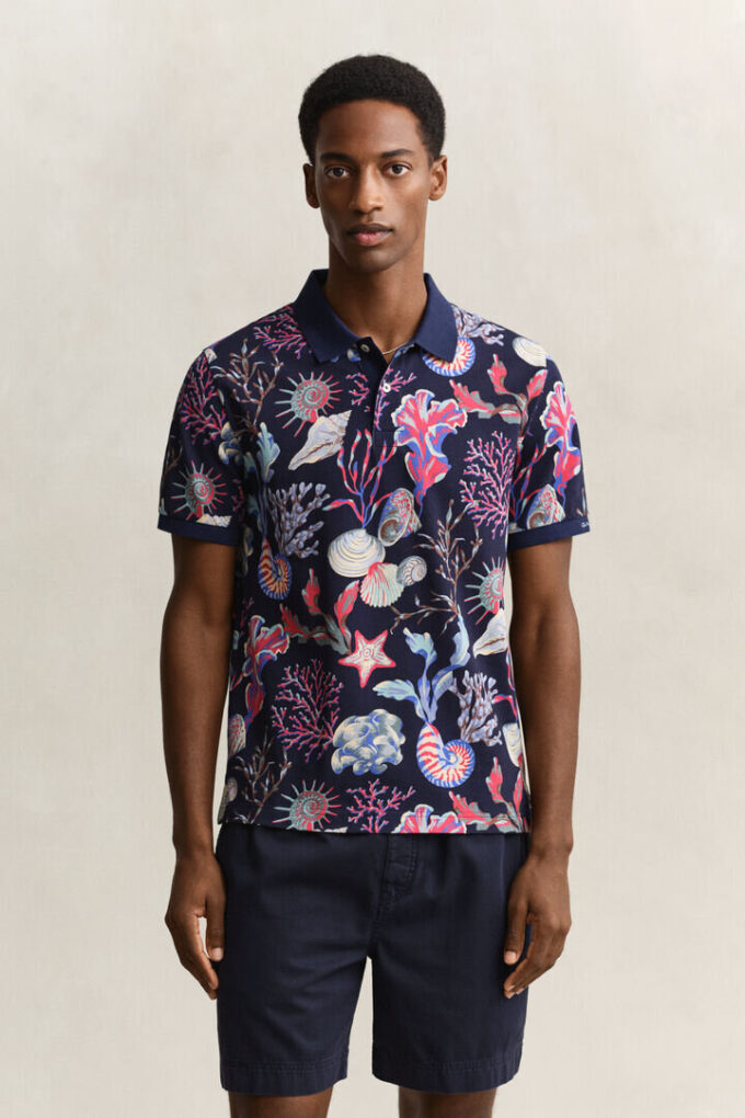 Printed Polo Shirt Printed Polo Shirt