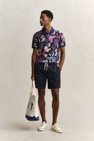 Printed Polo Shirt