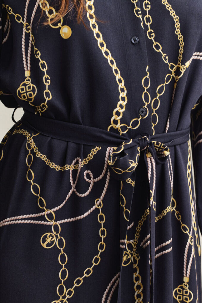 Printed Shirt Dress Printed Shirt Dress
