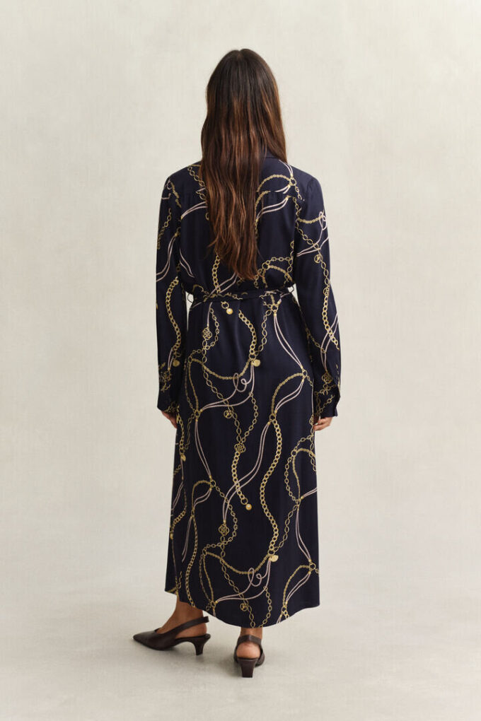Printed Shirt Dress Printed Shirt Dress