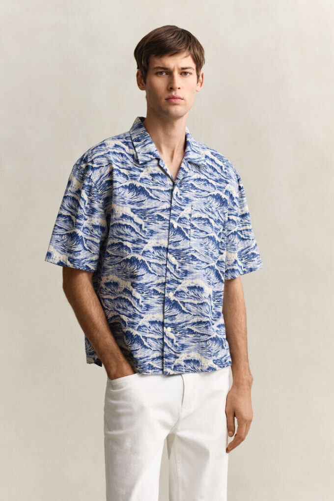 Printed Short Sleeve Shirt Printed Short Sleeve Shirt