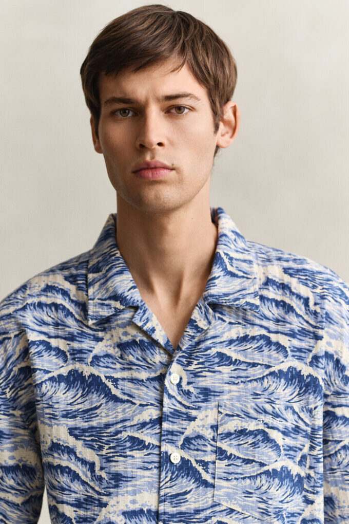 Printed Short Sleeve Shirt Printed Short Sleeve Shirt