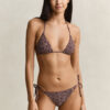 Printed Side Tie Bikini Bottoms Printed Side Tie Bikini Bottoms