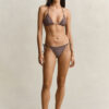 Printed Side Tie Bikini Bottoms Printed Side Tie Bikini Bottoms