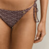 Printed Side Tie Bikini Bottoms Printed Side Tie Bikini Bottoms