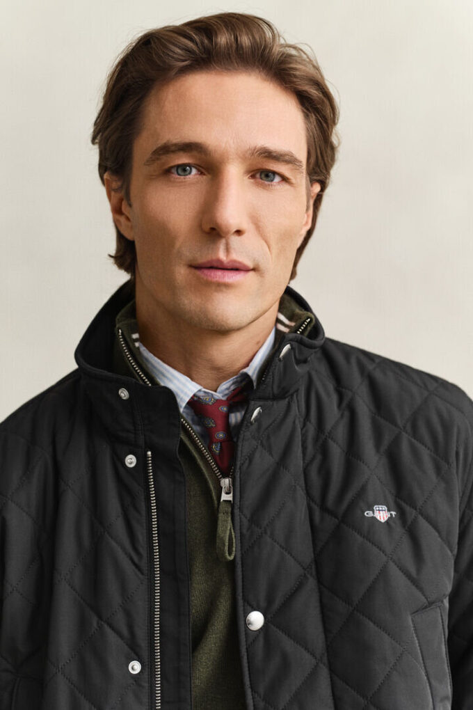 Quilted Windcheater Mid-Length Jacket Quilted Windcheater Mid-Length Jacket