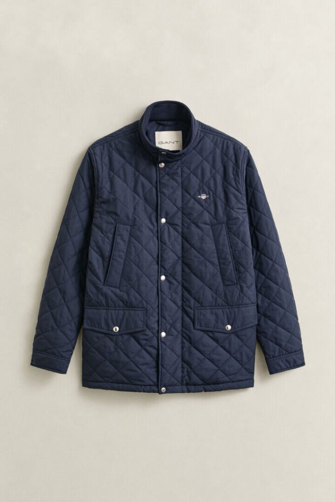 Quilted Windcheater Mid-Length Jacket Quilted Windcheater Mid-Length Jacket