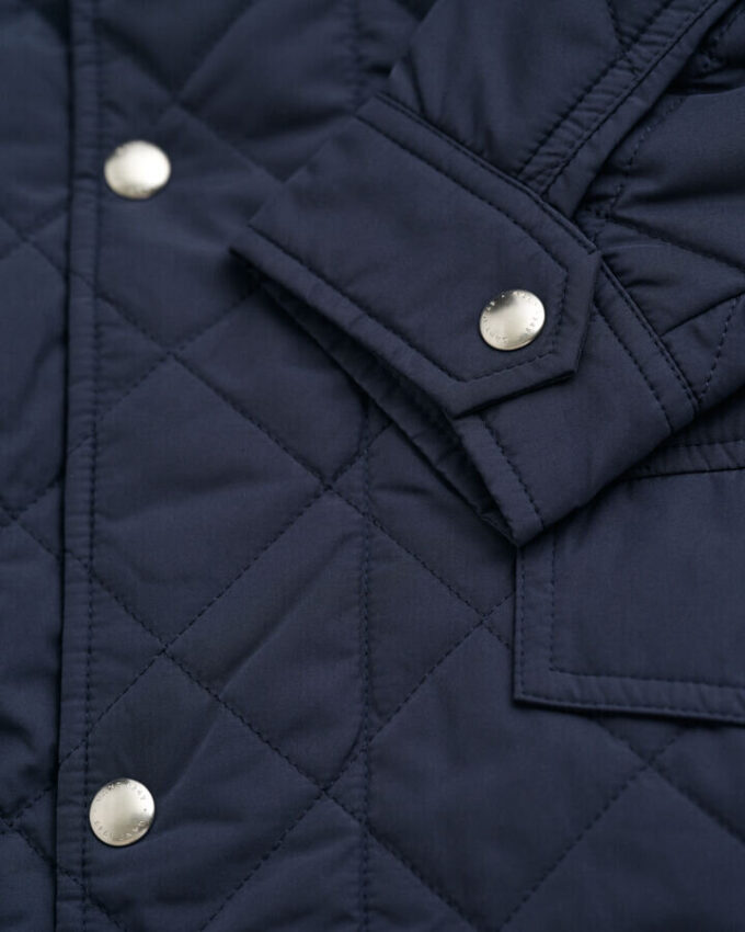 Quilted Windcheater Mid-Length Jacket Quilted Windcheater Mid-Length Jacket