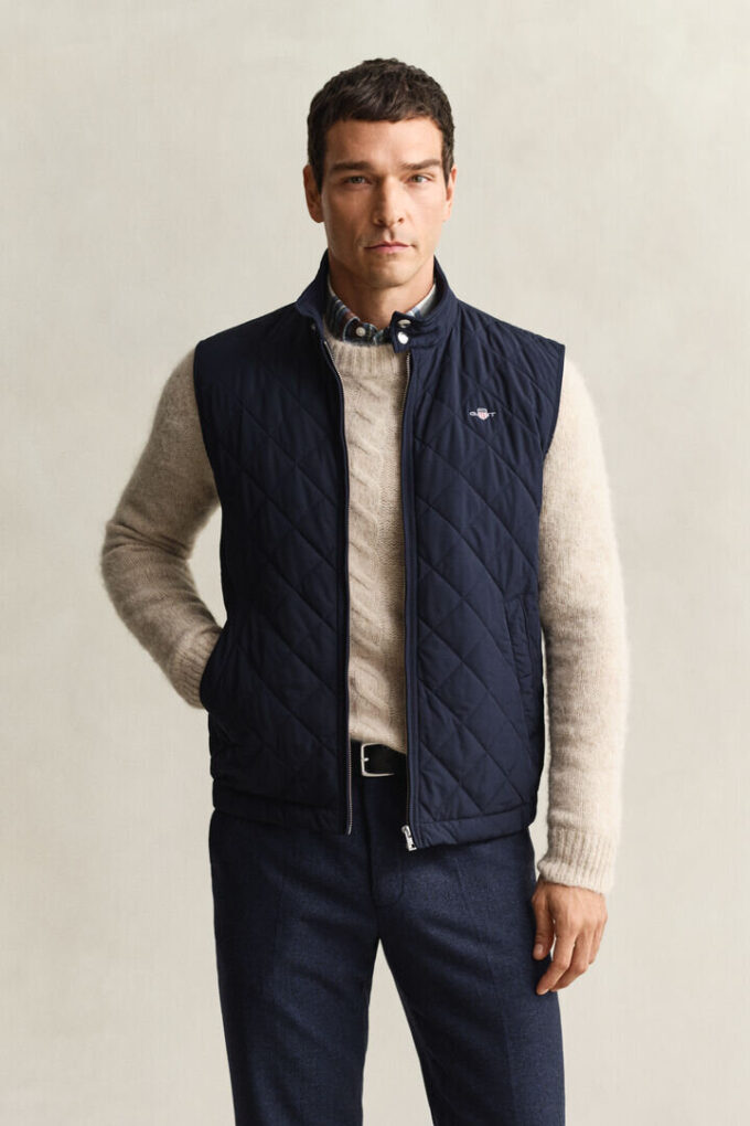 Quilted Windcheater Vest Quilted Windcheater Vest