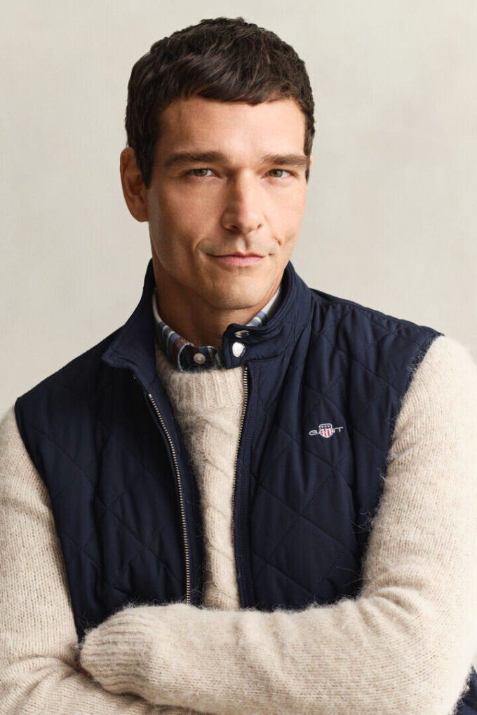Quilted Windcheater Vest Quilted Windcheater Vest