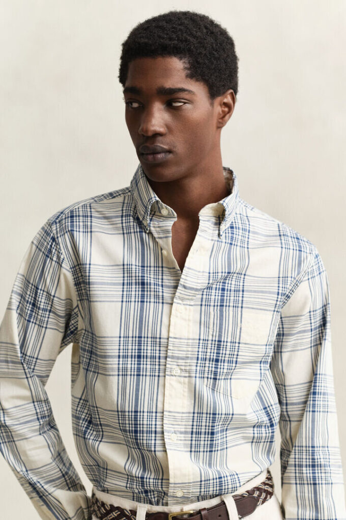 Regular Fit Checked Dreamy Oxford Shirt Regular Fit Checked Dreamy Oxford Shirt