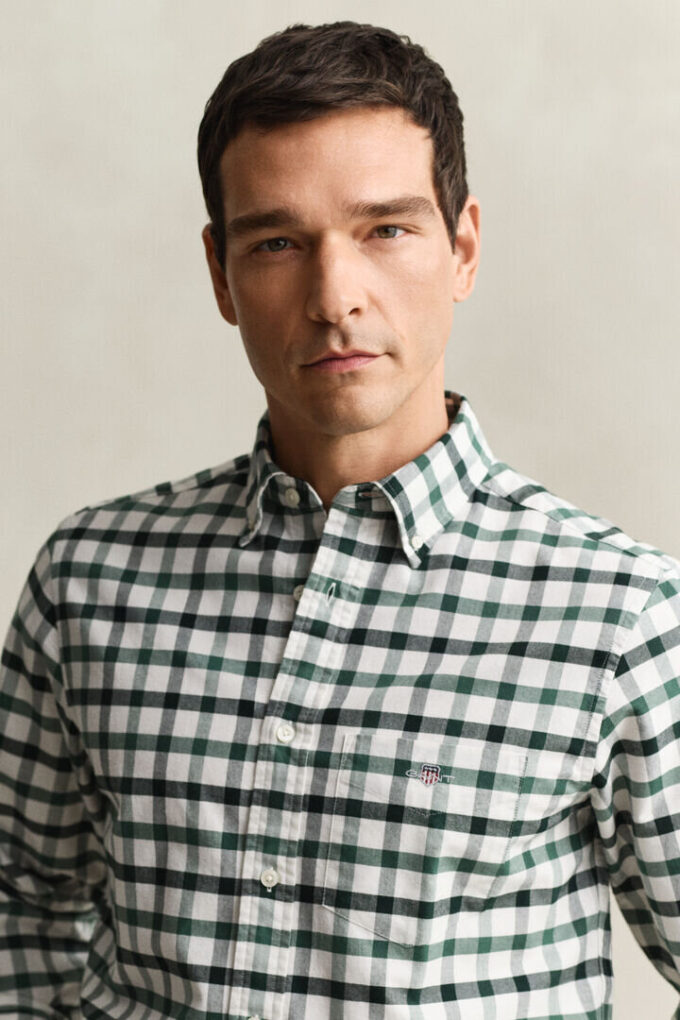 Regular Fit Checked Oxford Shirt Regular Fit Checked Oxford Shirt