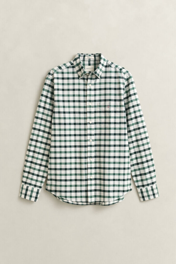 Regular Fit Checked Oxford Shirt Regular Fit Checked Oxford Shirt