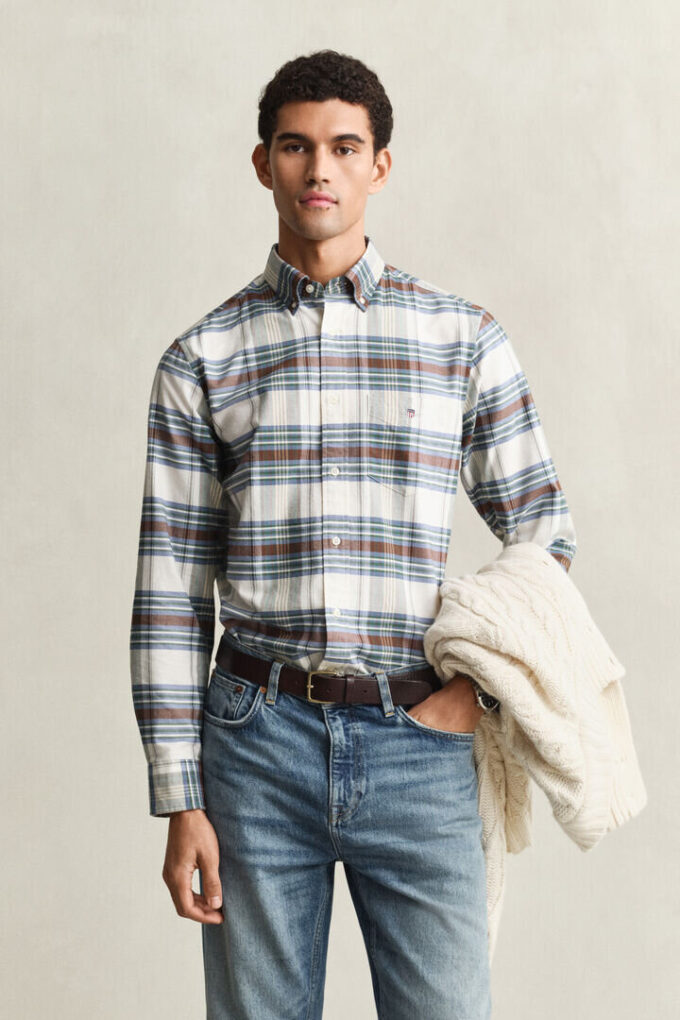 Regular Fit Classic Checked Oxford Shirt Regular Fit Classic Checked Oxford Shirt