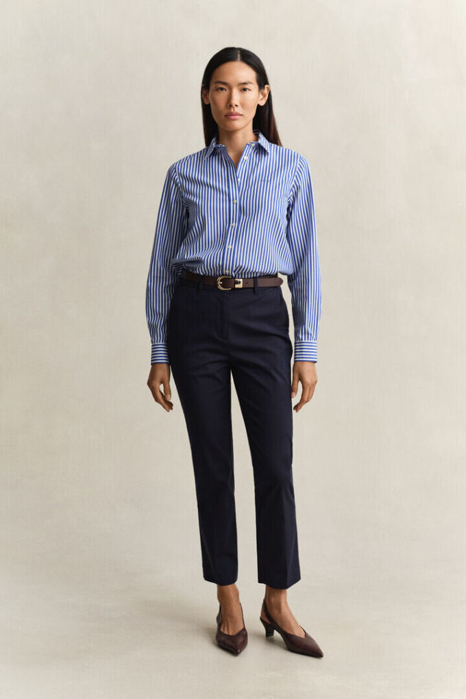Regular Fit Classic Striped Poplin Shirt Regular Fit Classic Striped Poplin Shirt