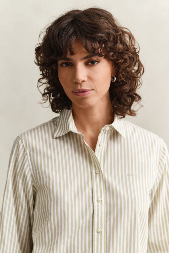 Regular Fit Classic Striped Poplin Shirt Regular Fit Classic Striped Poplin Shirt