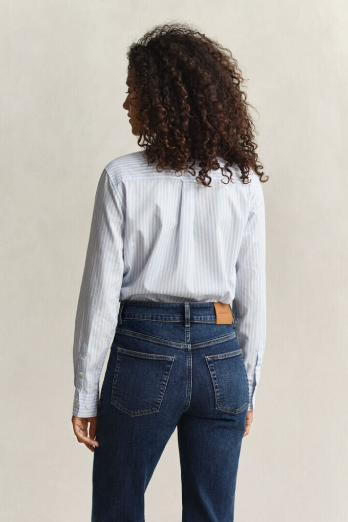Regular Fit Classic Striped Poplin Shirt Regular Fit Classic Striped Poplin Shirt
