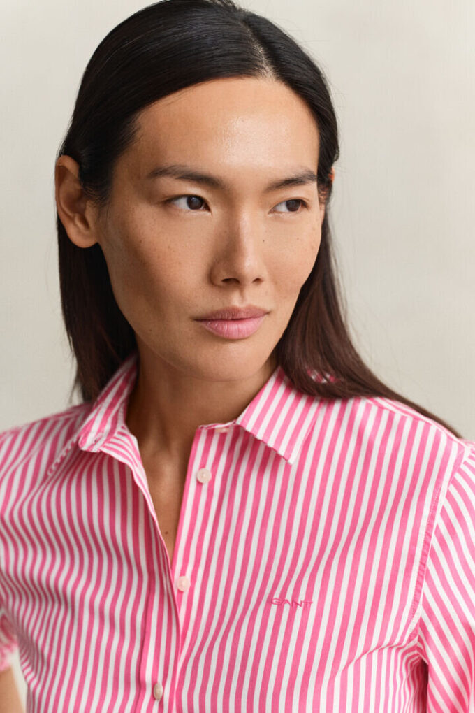 Regular Fit Classic Striped Poplin Shirt Regular Fit Classic Striped Poplin Shirt