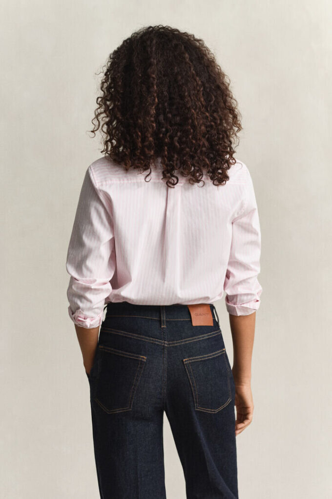 Regular Fit Classic Striped Poplin Shirt Regular Fit Classic Striped Poplin Shirt