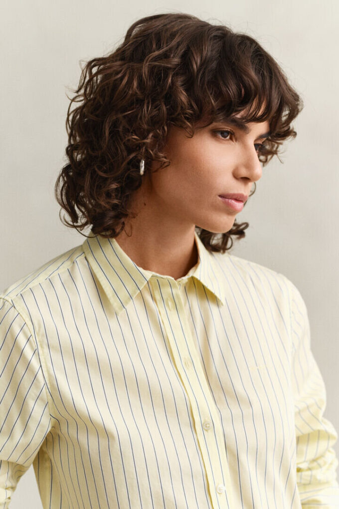 Regular Fit Classic Striped Poplin Shirt Regular Fit Classic Striped Poplin Shirt