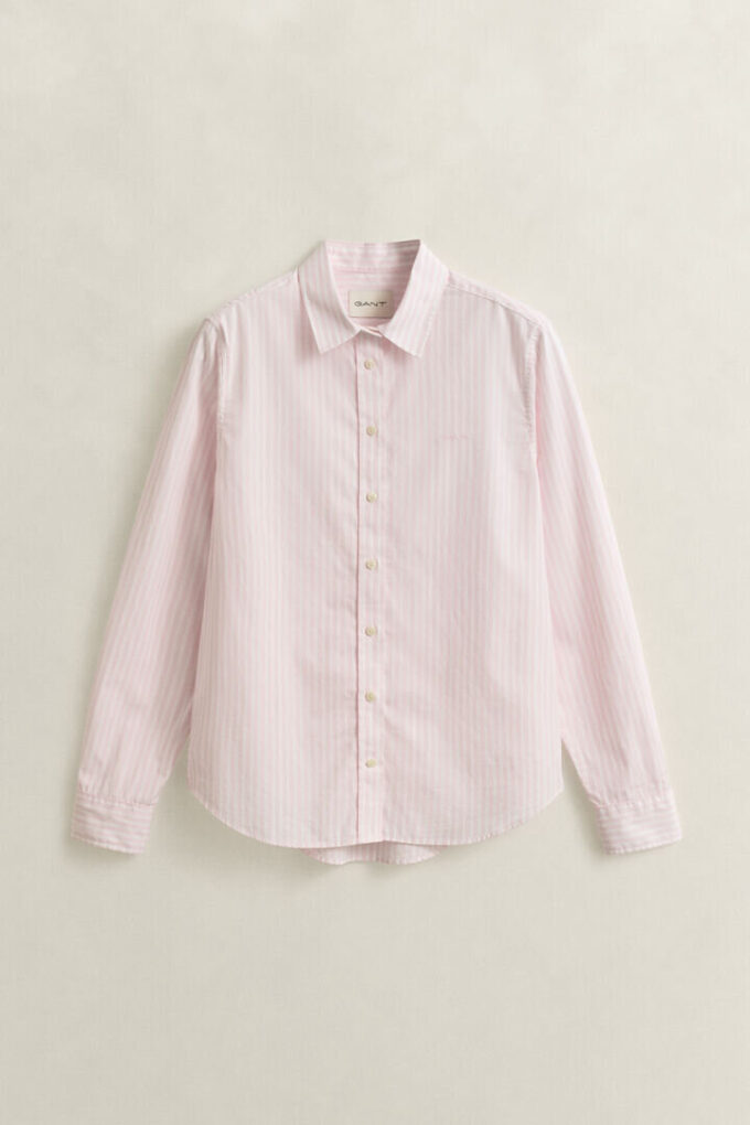 Regular Fit Classic Striped Poplin Shirt Regular Fit Classic Striped Poplin Shirt