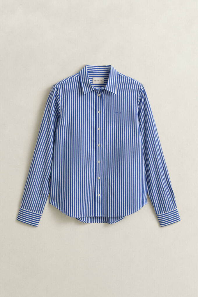 Regular Fit Classic Striped Poplin Shirt Regular Fit Classic Striped Poplin Shirt